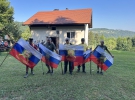 Praporji pred pohodom