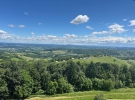 Pogled iz stolpa proti severu - novi mejni prehod Šentilj