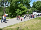 Pričetek pohoda proti stolpu